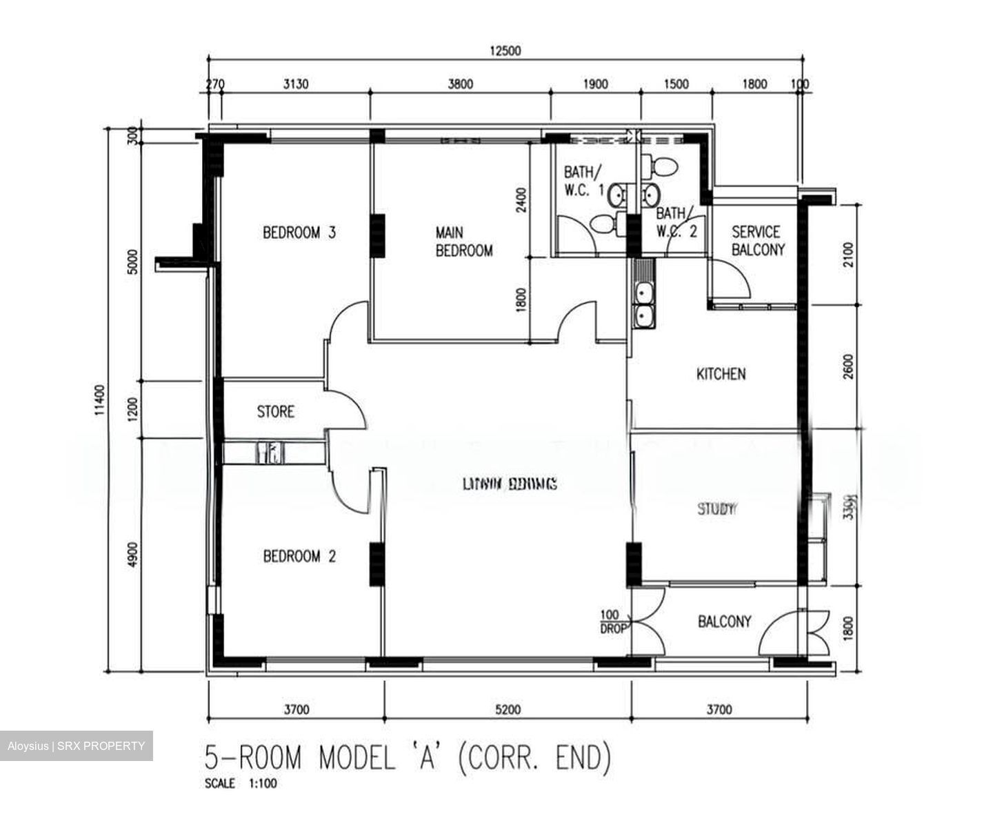 Blk 131 Clarence Lane (Queenstown), HDB 5 Rooms #583976161